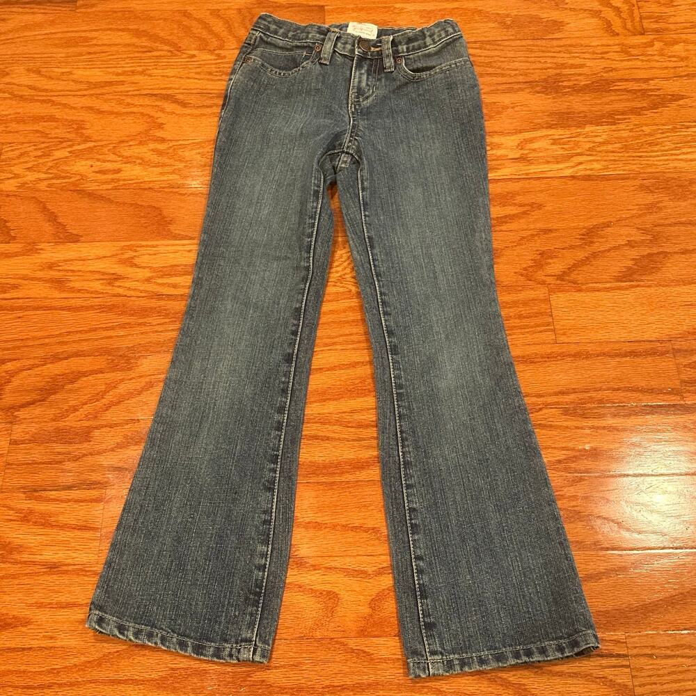 Old Navy The Flirt Bootcut Jeans Girls 8 Slim Y2K Stretch Denim
